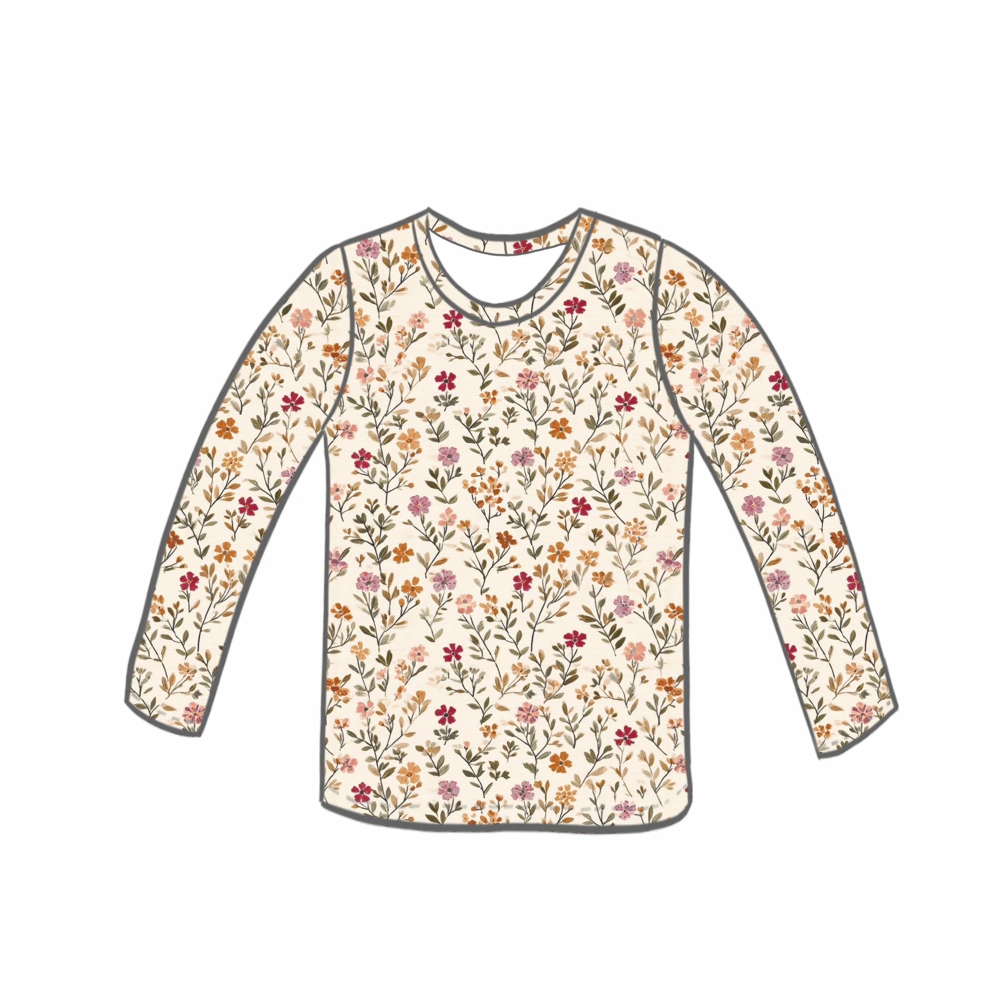 Autumn Ditsy Tops