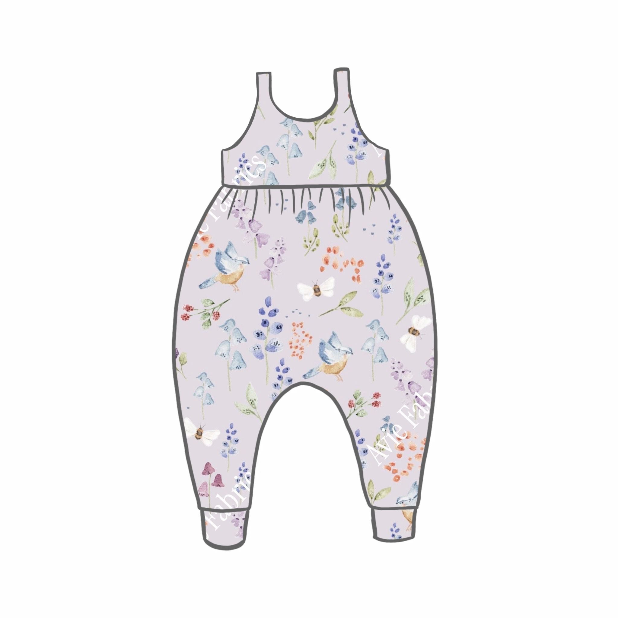 Whimsical Wood Rompers