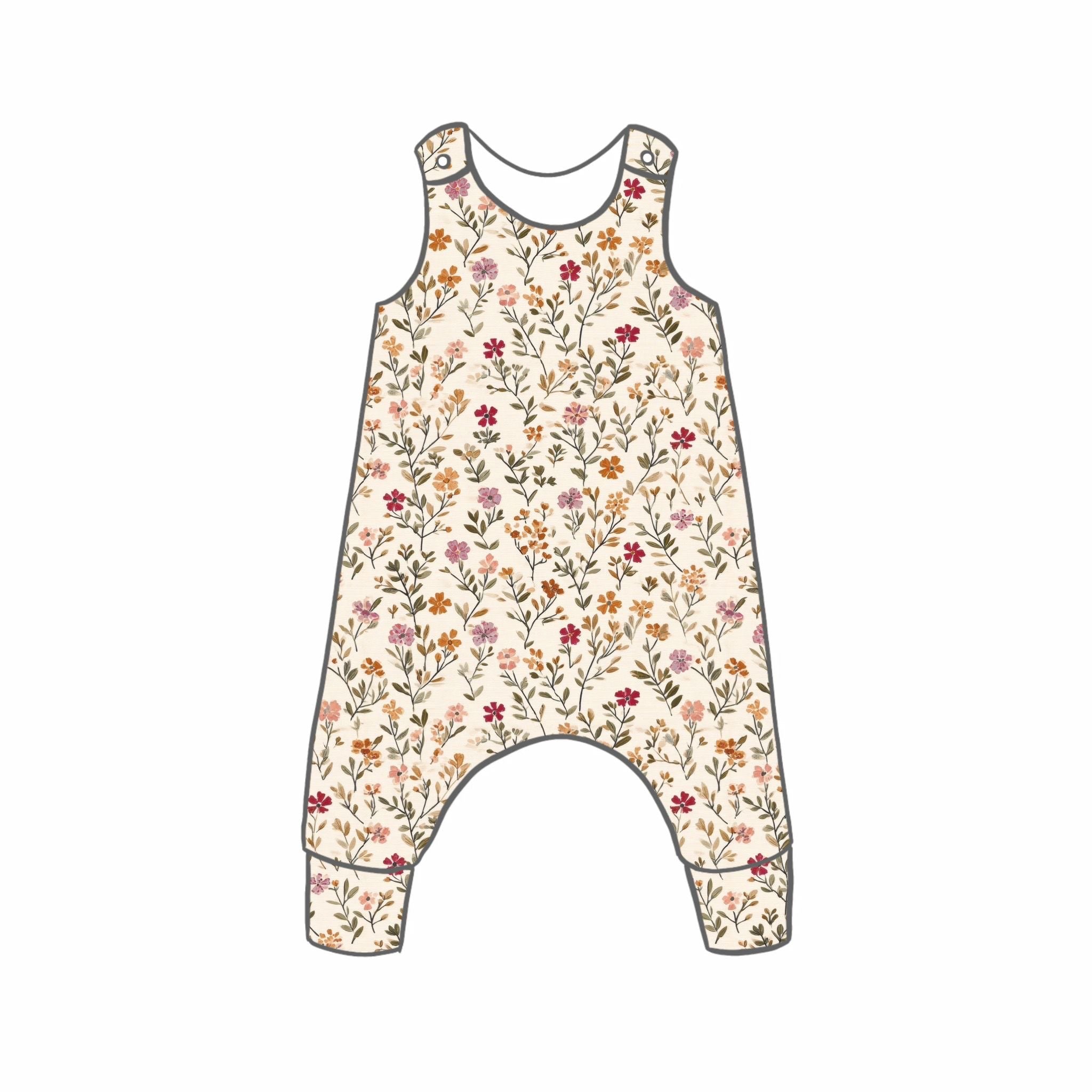 Autumn Ditsy Rompers