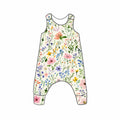 Summer Wildflower Rompers